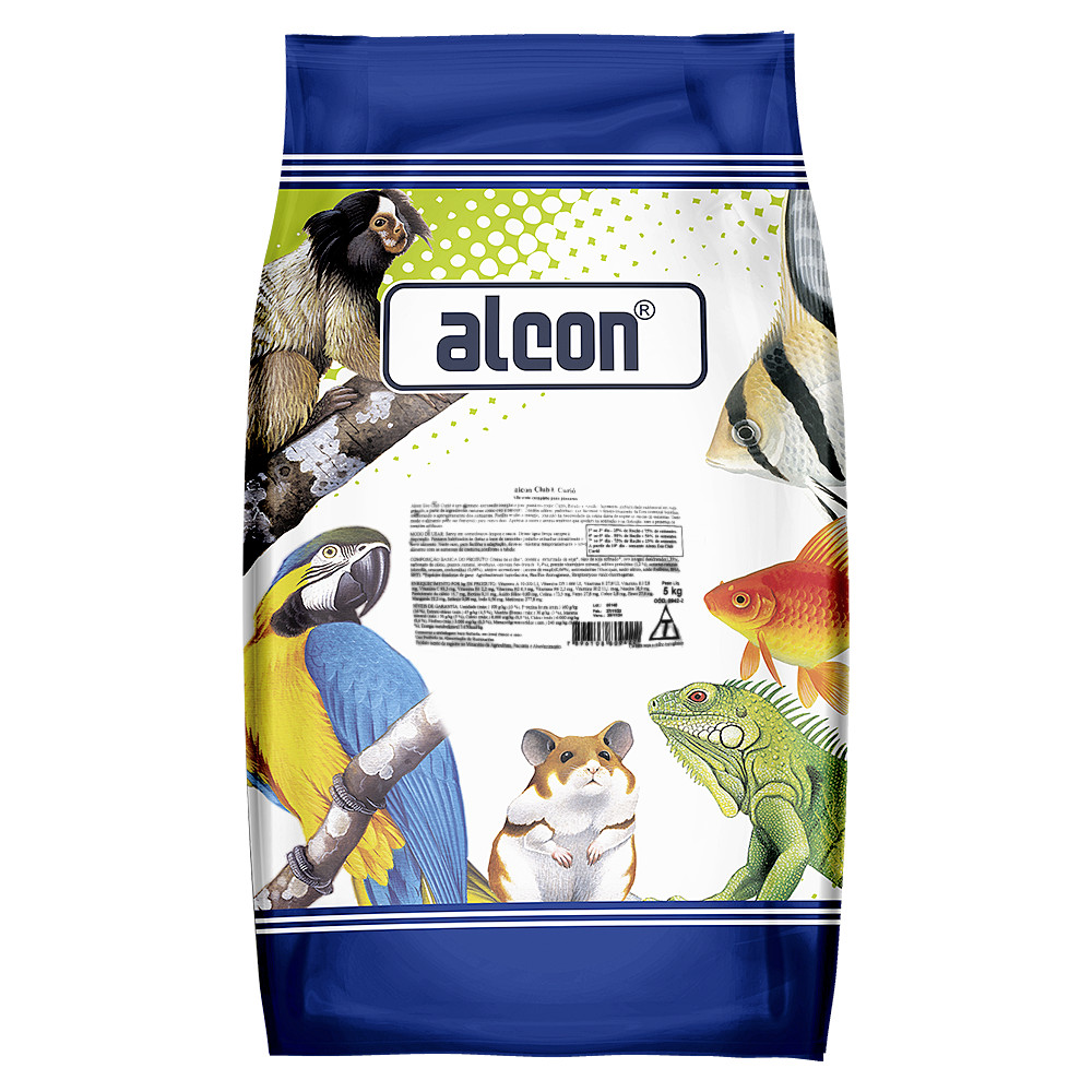Ração Alcon Club Curió Criador 5kg para Curió Bicudo Azulão Super Premium