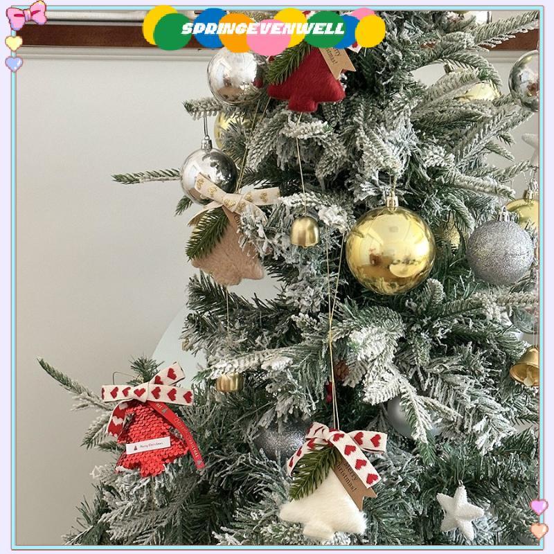 [springevenwell] 1 Peça Campainha Suspensa De Árvore De Natal Decorativa Presente De Carrilhão De Vento Adequado Para De