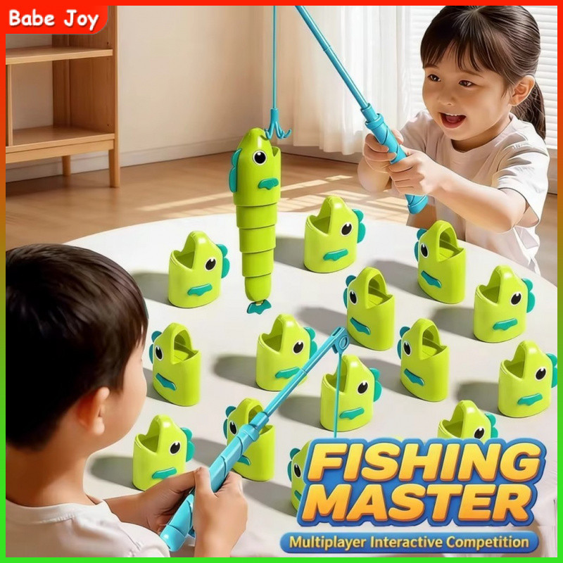 Fishing Toy Expandable Fish for Indoor Entertainment, Game Habilidad Set  Parent-child