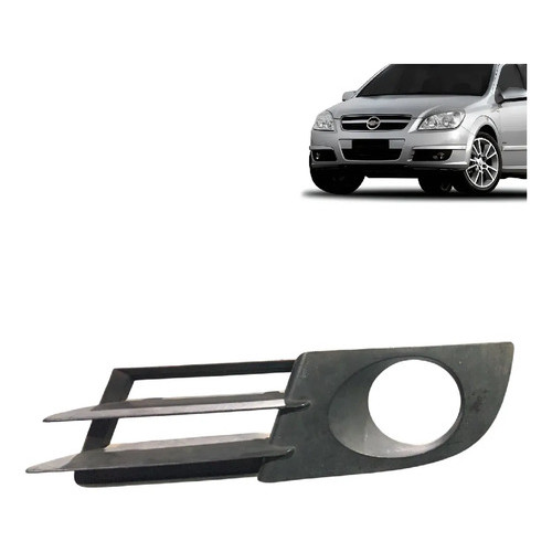 Moldura Milha Esquerdo Chevrolet Vectra 2006 À 2009 93374989 Preto