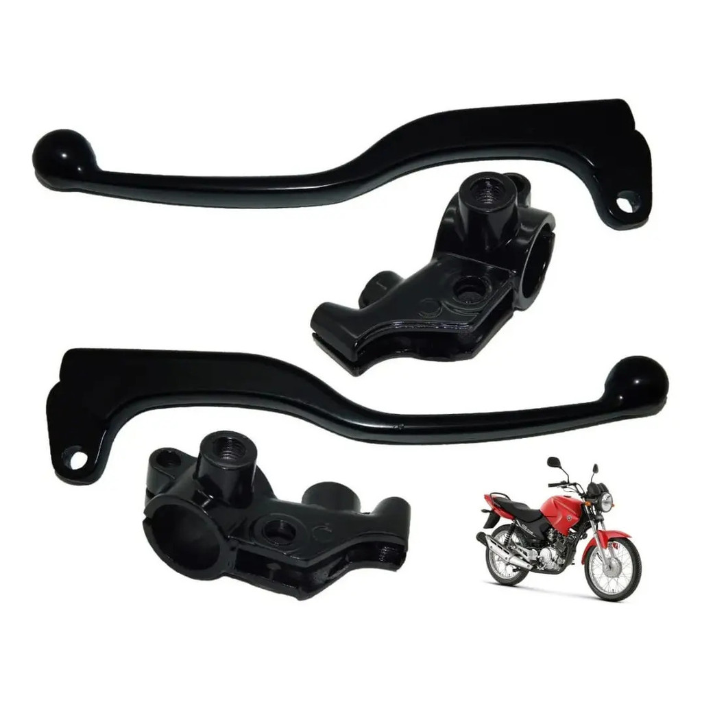 Kit Manicotos Manete Embreagem Freio Ybr Factor 125 A Tambor