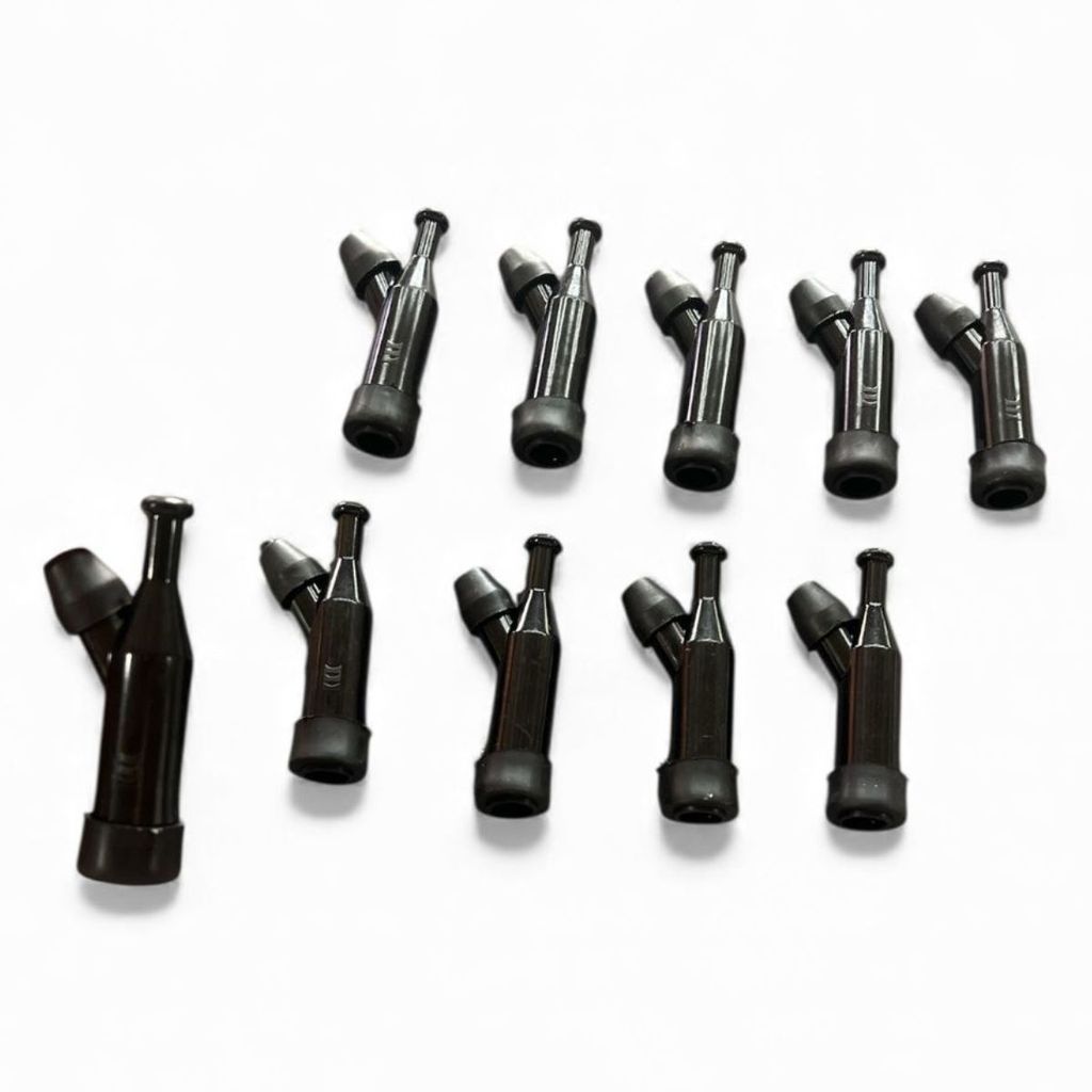 Kit 10 un Cachimbo Conector Vela Para Gerador Motor Estacionário Cortador de Grama Motobomba 4 Tempos Gasolina