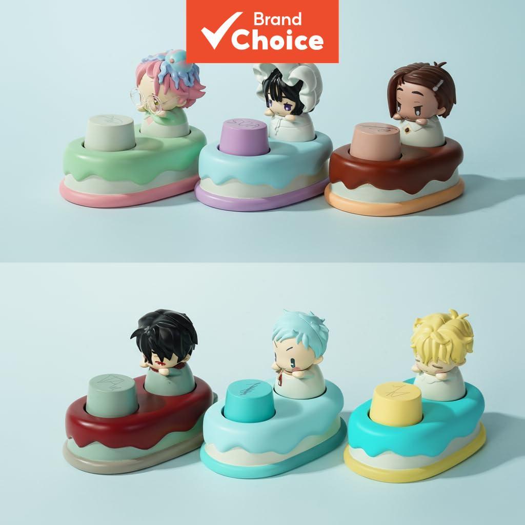 Série Oficial de Figuras Cegas Chaveiro Baby Stage Alien. Personagem aleatório (Ivan, Till, Luka, Hyuna, Mizi, Sua).
