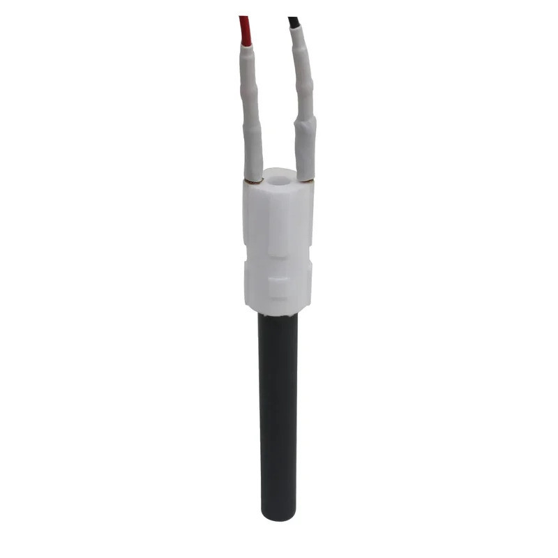 Acendedor OD11.5*ID6.5*L100mm 110mm 220V 350W MCH, Acendedor Cerâmico Preto para Fogão a Pellets, Tubo de Aquecimento Ho