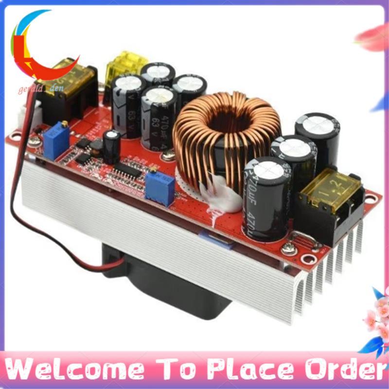 Step Up DC-Boost Converter 1800W 40A Módulo De Fonte De Alimentação De Tensão Ajustável Carregador 10-60V Para 12-90V