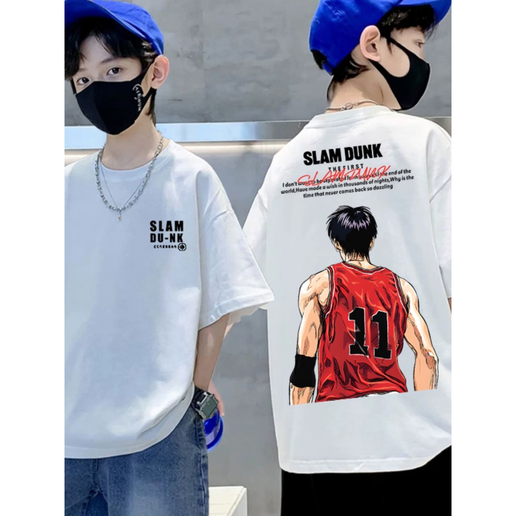 Camiseta de manga curta de algodão puro amigável à pele crianças impressas roupas infantis versão coreana primavera verã