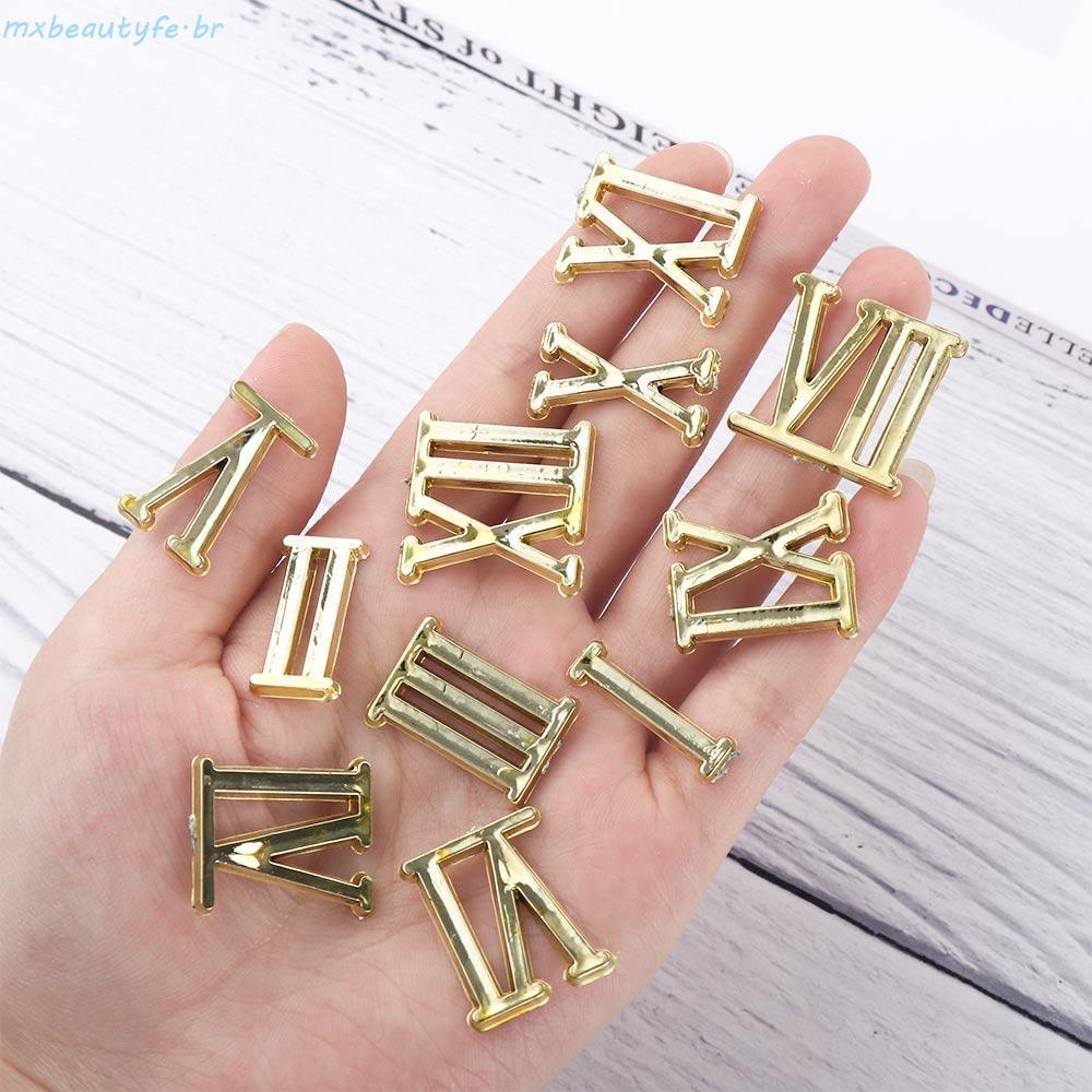 Peças De Relógio MXBEAUTYFE 1 Conjunto De Material Artesanal Restaurar Número Árabe Digital Ferramentas De Reparo