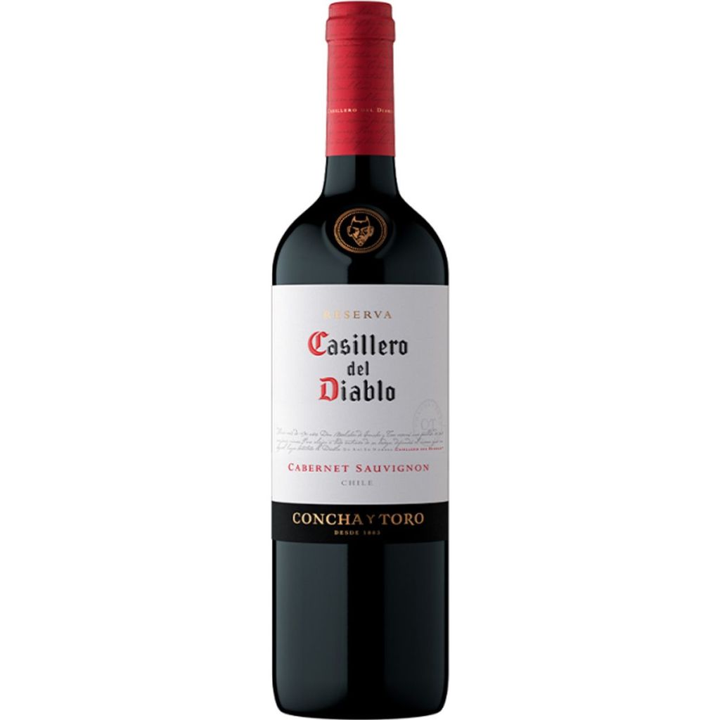 Vinho Chileno Tinto Seco Reserva Casillero Del Diablo Cabernet Sauvignon 750ml