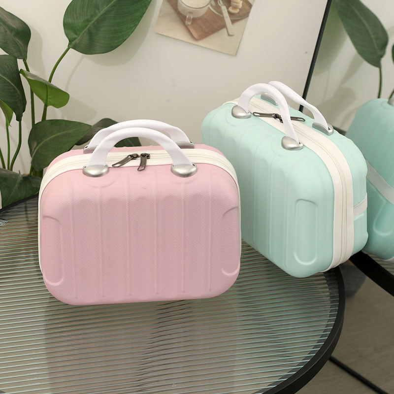 Bagagem de mão 47cm feminino pequena bagagem de viagem Mini embarque saco cosmético 53cm armazenamento sogra pequena bag