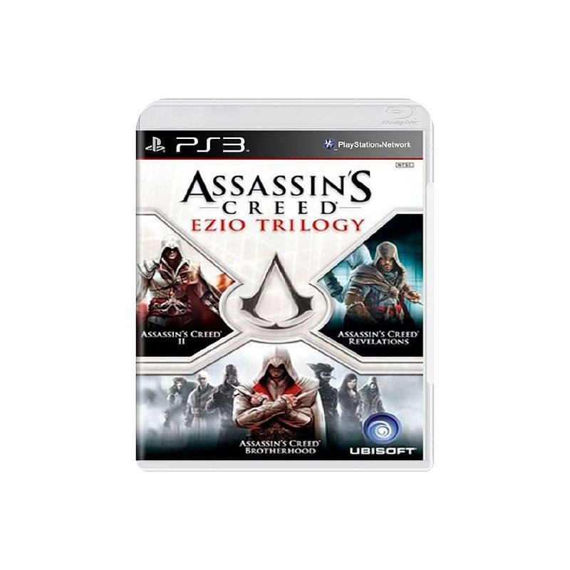 Jogo Assassin's Creed Ezio Trilogy - PS3 - Usado - Original
