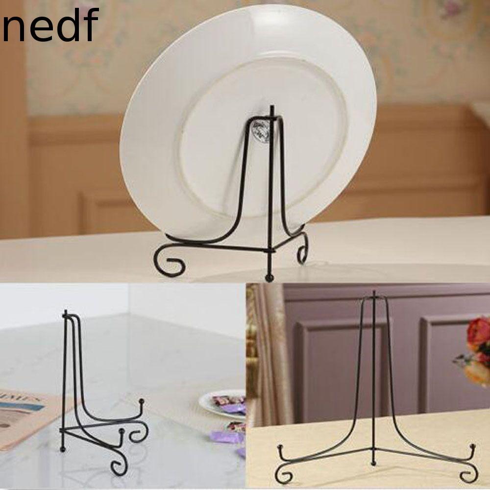 NEDFS Tigela Placa Display Stand Suportes De Armazenamento De Arte Foto Para Casa Suporte De Porta-Retratos De Livro De