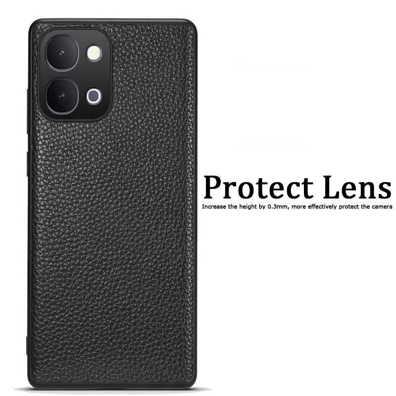 Capa De Telefone Para VIVO Y31D Pro Traseira De Couro Toque À Prova De Queda Macio Anti Dwaterproof Água Y31S Y21D Casos