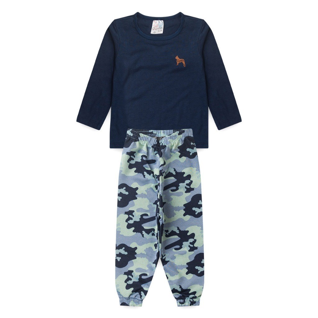 Conjunto Mauricinho Masculino Infantil Menino Calça Jogger Camisa Manga Longa Tamanhos 1/2/3/4/6/8