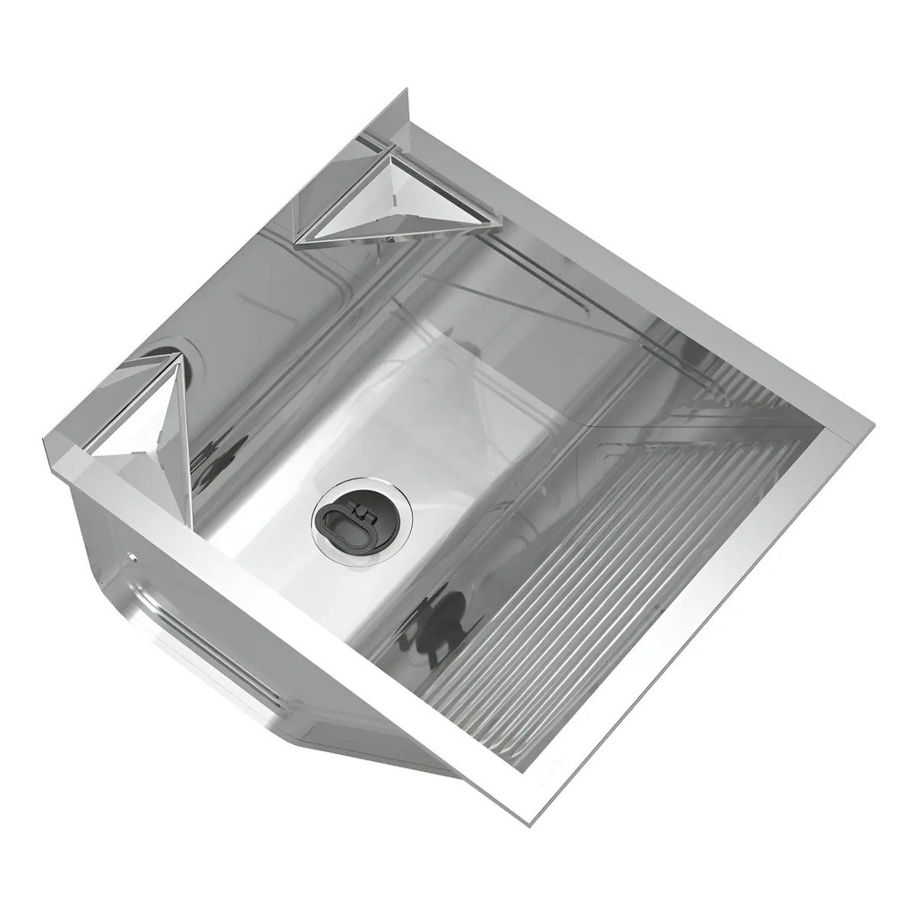 Tanque Inox GhelPlus Mini 32L Com Suporte e Saboneteira