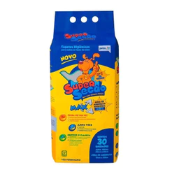 Tapetes Higiênicos Super Secão Max para Cães com 30 Unidades Petrix