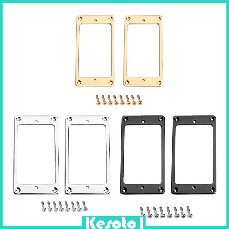 [Brkesoto1] 2pcs Anel De Montagem De Estrutura De Captador Humbucker Para Guitarras Elétricas LP Les Paul