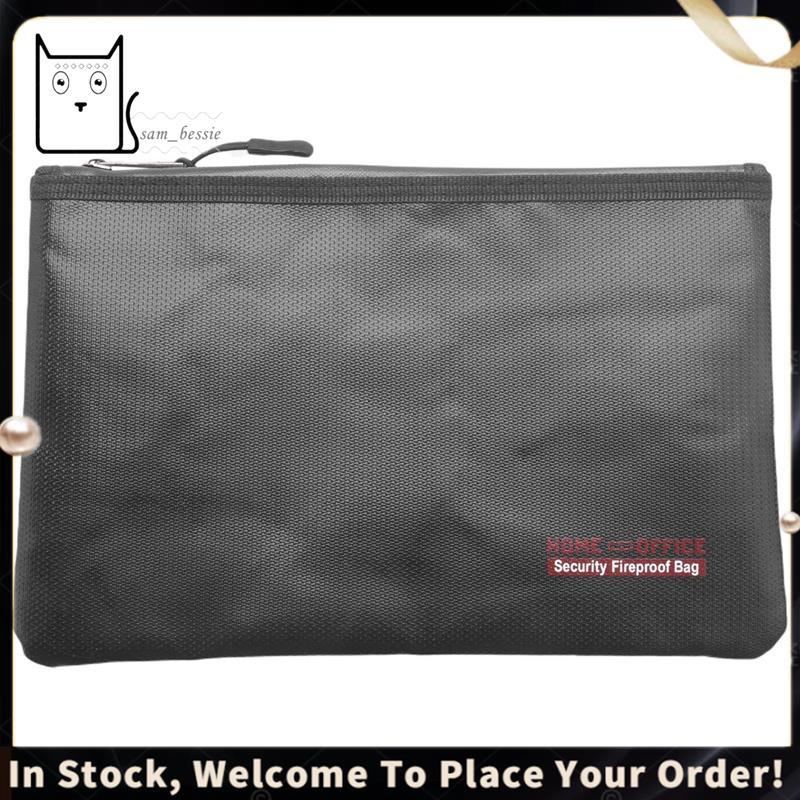 Portátil À Prova De Fogo Dwaterproof Água Documento Envelope Pasta De Arquivo Bolsa De Dinheiro Saco Lipo Seguro B
