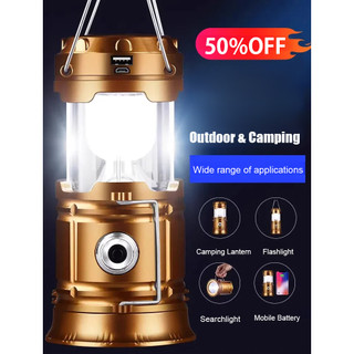 [Energia Sustentável] Portable & Durable Luz Solar Recarregável/Camping/Tenda/Exterior/Luz Solar LED