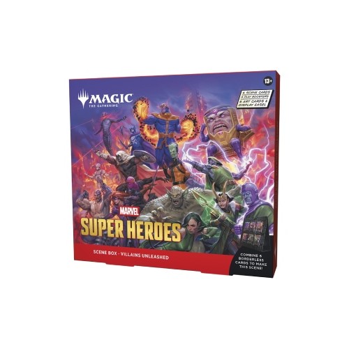 Caixa de Cena - Marvel Super Heroes - Villains Unleashed
