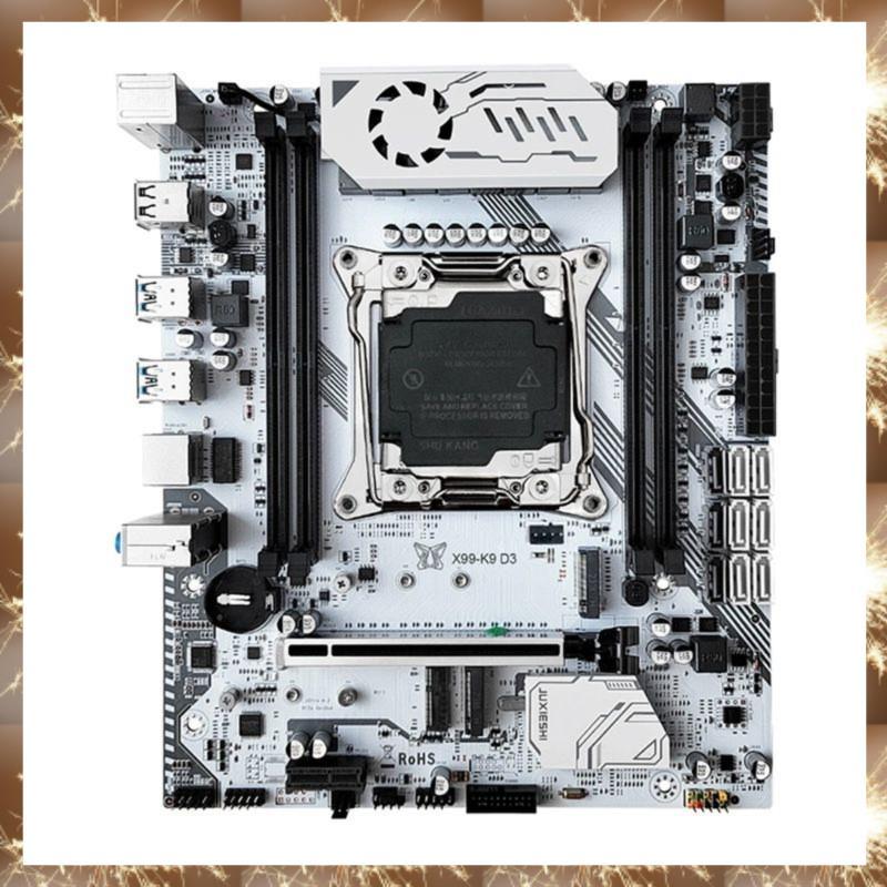 (Placa-Mãe Dior X99-D3 LGA 2011-. 2 Slots Com Suporte Para Memória DDR3 De Chip X99 C612 SATA3.0 USB3.0 PCI 16X