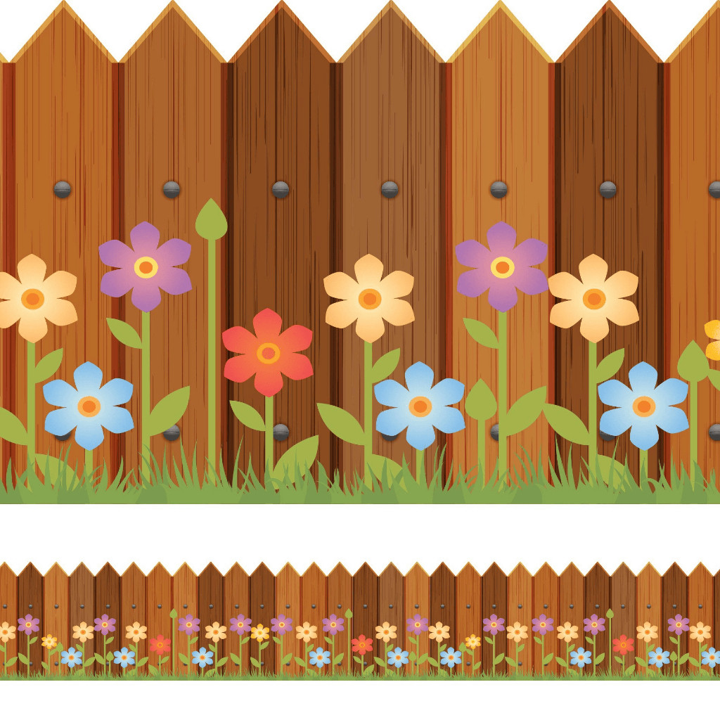 10 Metros Faixa Decorativa Infantil Cerca Flores Menina em Oferta na Shopee