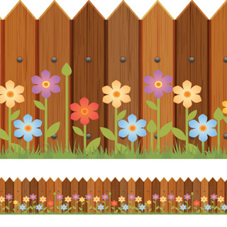 10 Metros Faixa Decorativa Infantil Cerca Flores Menina em Oferta na Shopee