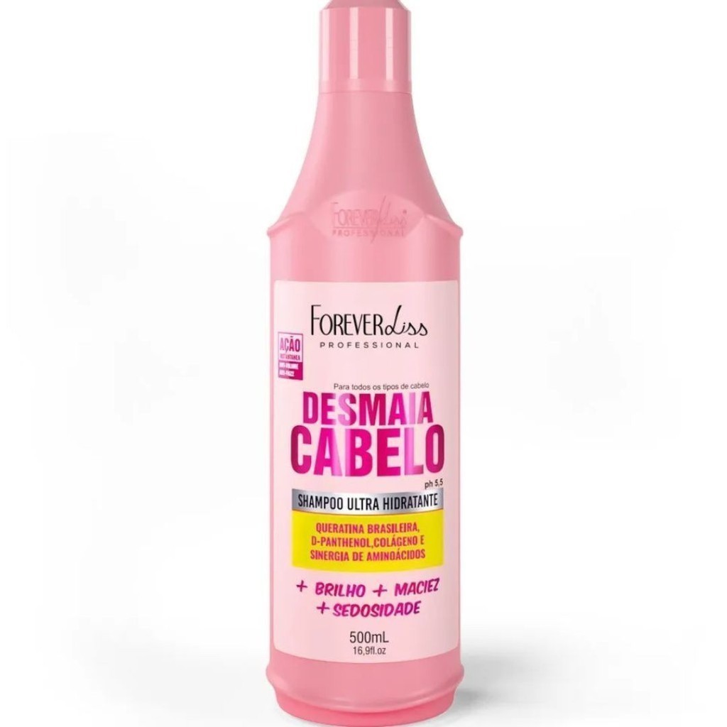 Shampoo Desmaia Cabelo Forever Liss 500Ml - Forever Liss