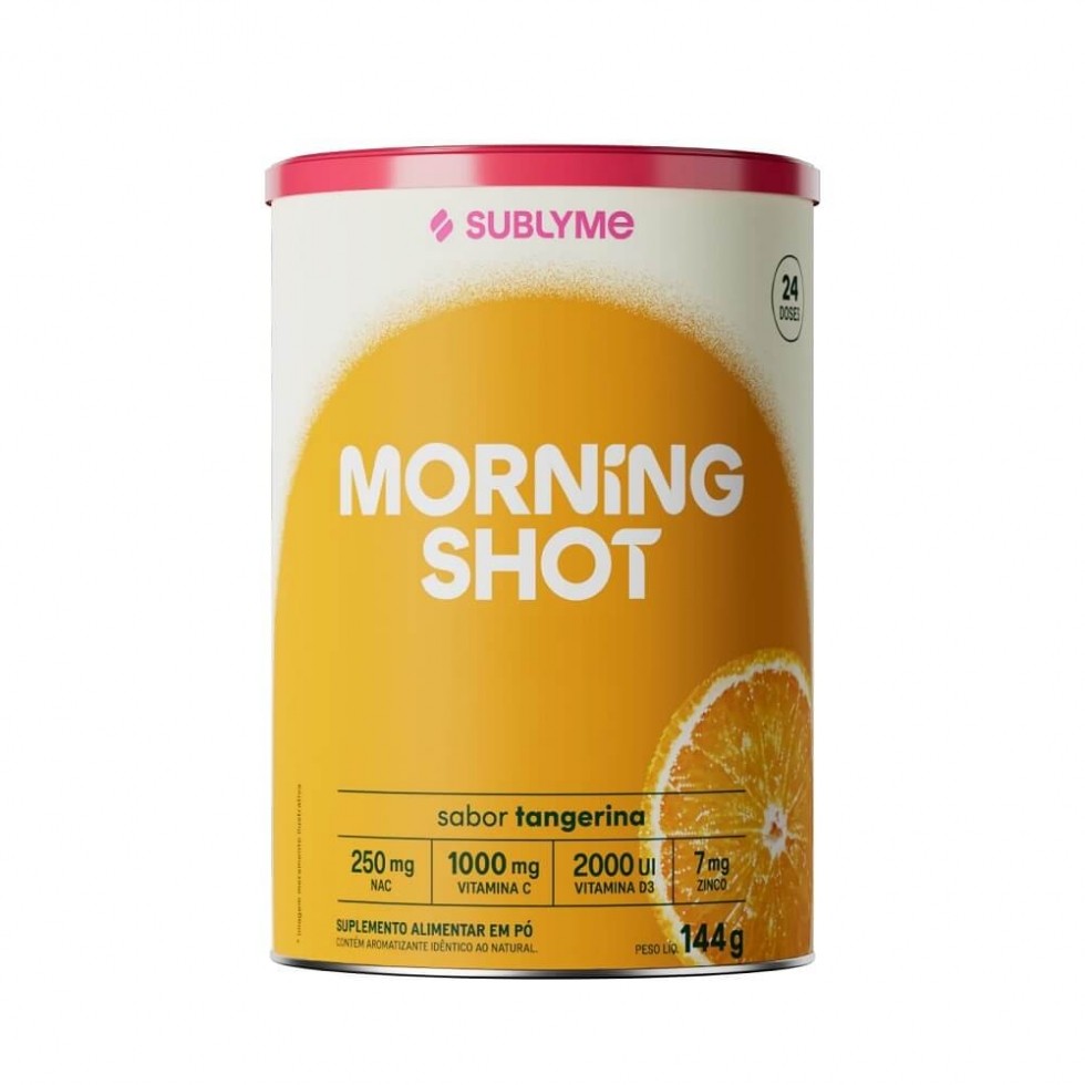 Morning Shot (144g) - Sabor: Tangerina