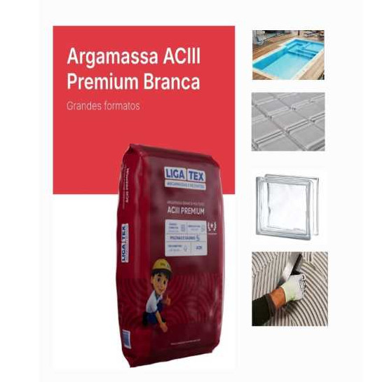 Argamassa Ac3 Branca 5kg: Onde Comprar | BuscaProdutos