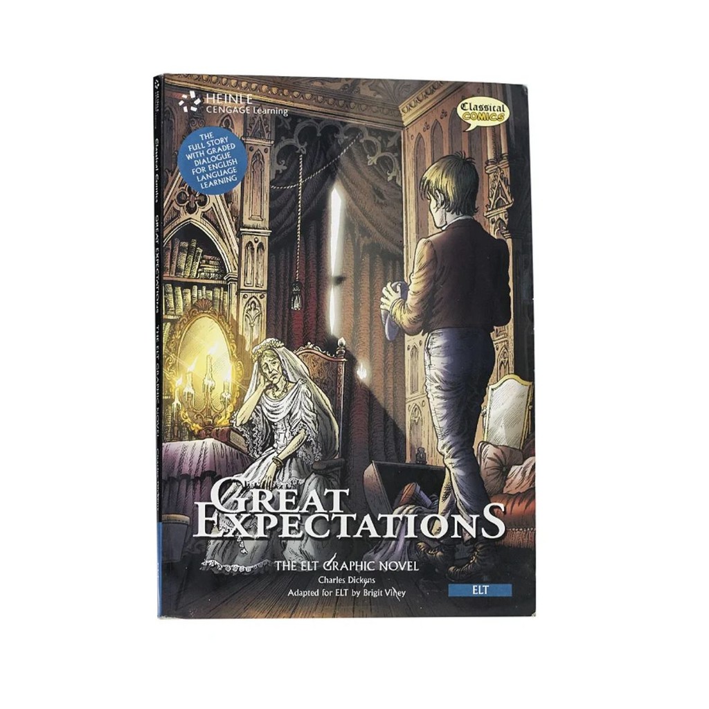 Great Expectations- The Graphic Novel de Charles Dickes With Audio CD Classical Comics
