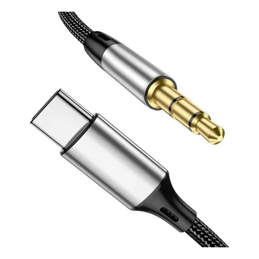Cabo Auxiliar Para Som Veicular P2 X Tipo C 1m Para Samsung em Oferta na Shopee
