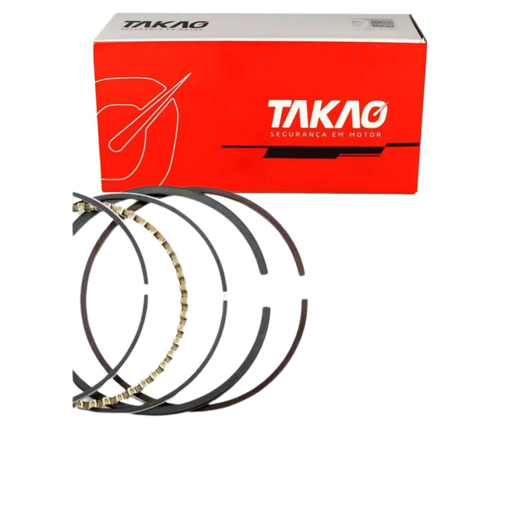 Anel Para Pistão 100 (Jg) Voyage 1.6 8V 1982 A 1985 / Saveiro 1.6 8V 1982 A 1985 / Passat 1.6 8V 1982 A 1985