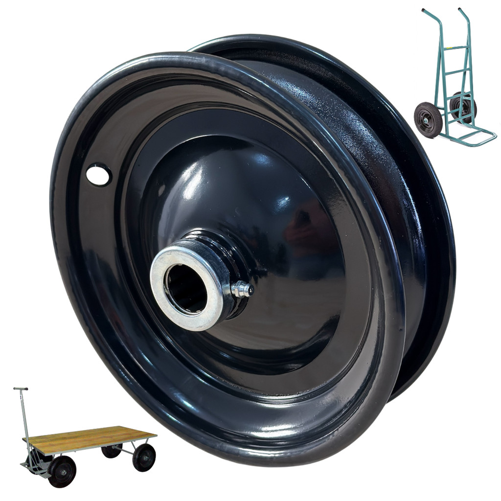 Roda Aro Ferro Para Pneu 3.25 3.50 4.00-8 Carrinho Carga Carrinho Mão Carretinha Aro 8 Polegada