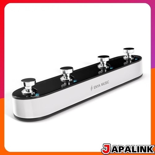 Controlador de pedal compacto ENYA INSPIRE para guitarra elétrica com integração de aplicativo inteligente e troca inst