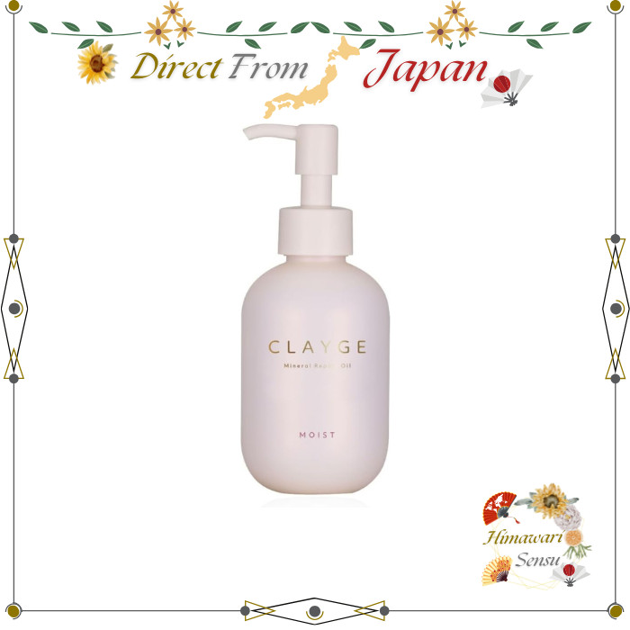 CLAYGE Mineral Repair Oil Moist White Jasmine & Musk Hair Oil【 Direct from Japan 】