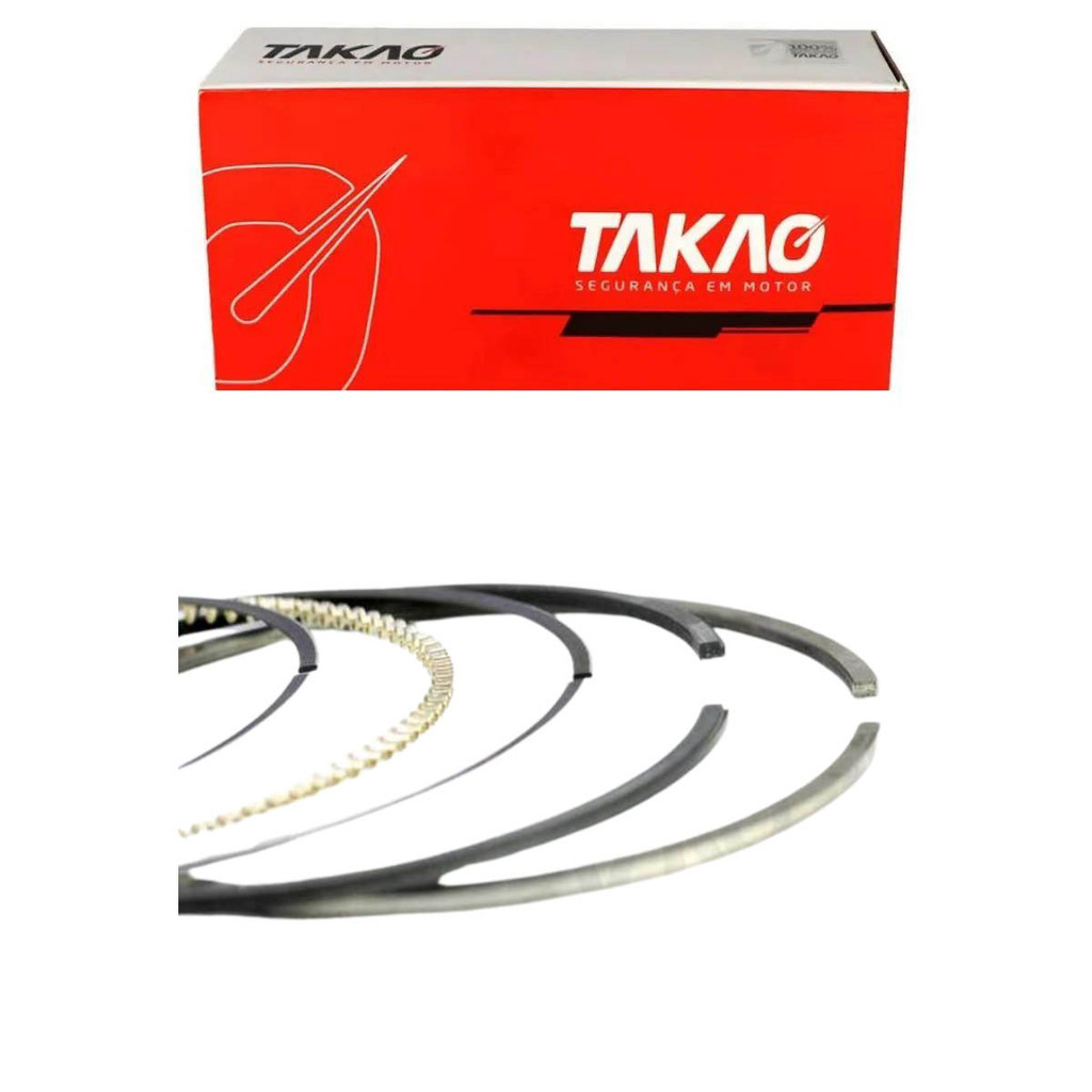 Anel Para Pistão STD (Jg) Toro At6 1.8 16V 2016 A 2022 / Cronos At6 1.8 16V 2016 A 2022 / Argo At6 1.8 16V 2016 A 2022