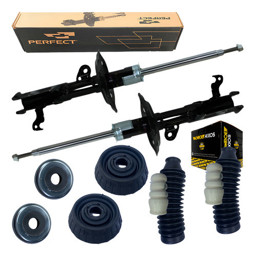 Par Amortecedor Dianteiro + Kit Axios City 1.5 Fit 1.4/1.5 em Oferta na Shopee