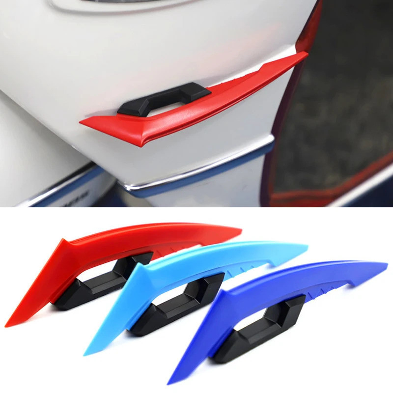 Conjunto de Spoiler Lateral Frontal para Motocicleta Asa Aerodinâmica Asa de Vento Fixa — imagem 2 de 2