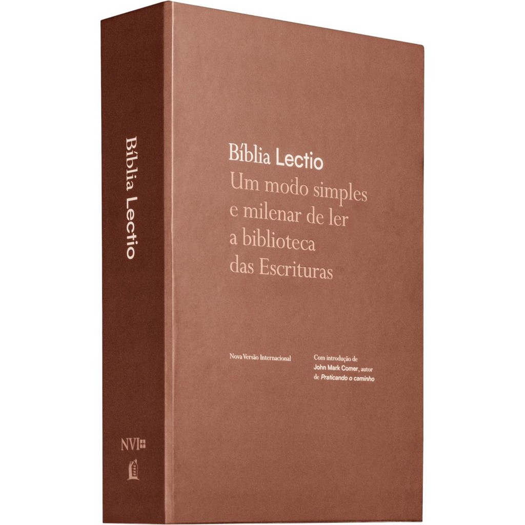Bíblia Sagrada Lectio | Nova Versão Internacional | Caixa Box | Tecido Sobre Capa Dura