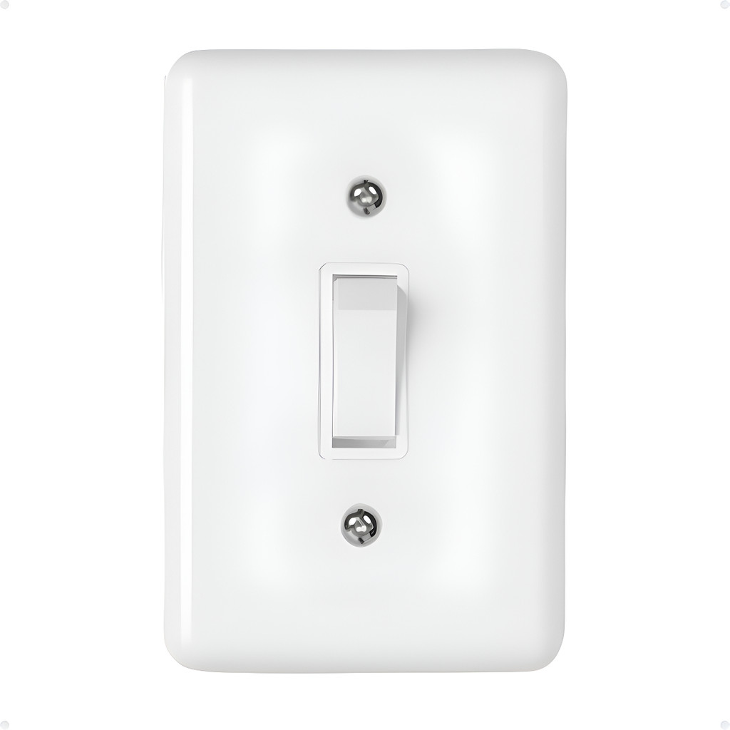 Interruptor Paralelo Three Way Interruptor De Luz Domiciliar 6 A 250v Branco