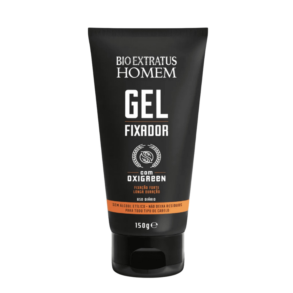 Gel Fixador Bio Extratus Homem Oxigreen Cabelo & Barba 150g