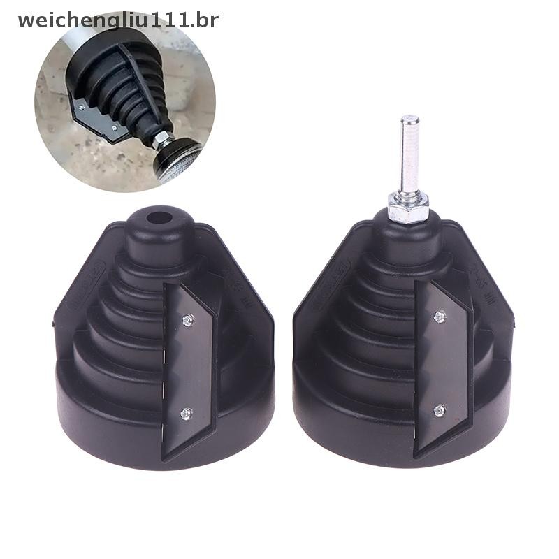 # weicheng 20-63MM PE Tubo Exterior Círculo Acabamento Chanfradura PVC Alargador Raspador Rebarbação Corte .