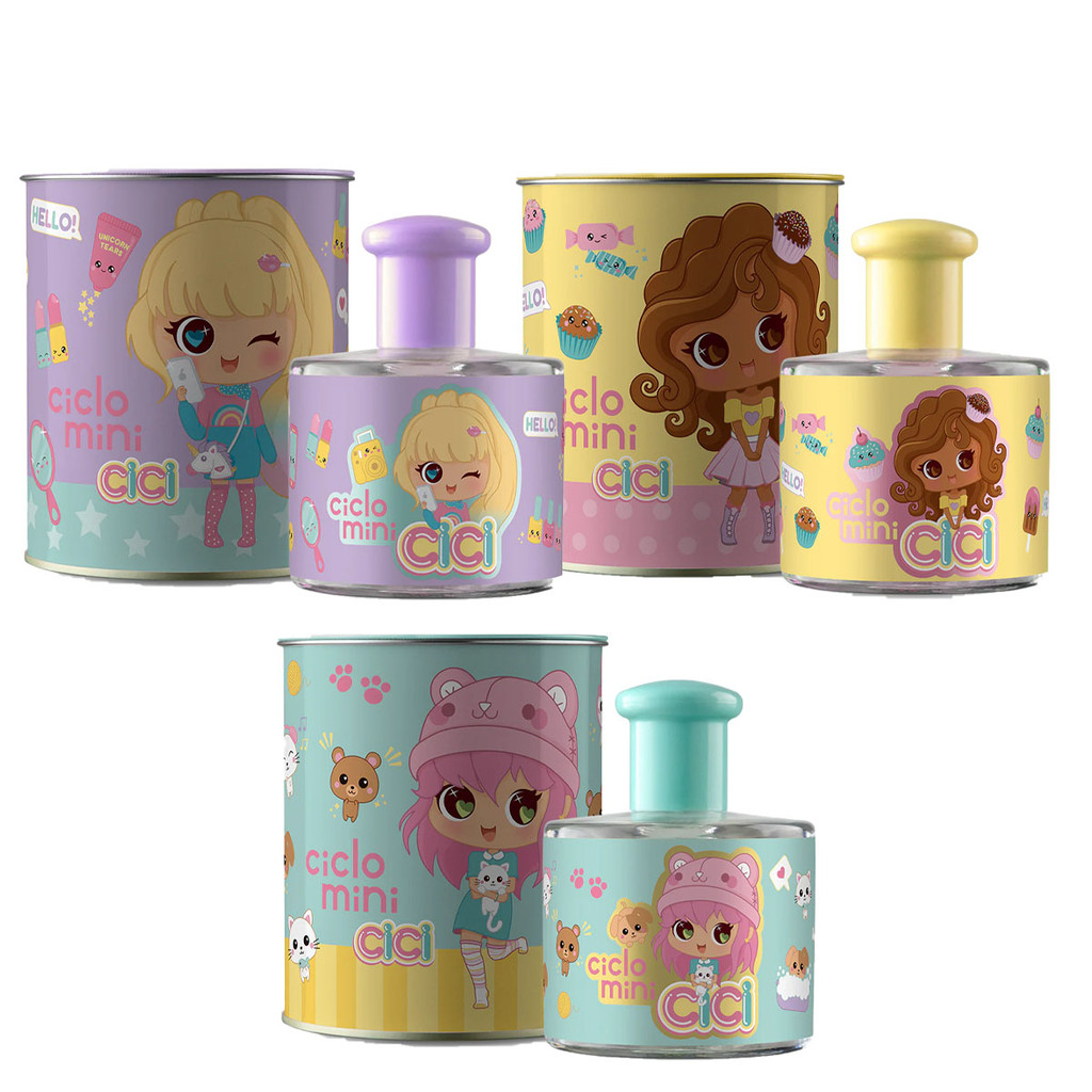 Deo Colônia Cici Mini 100ml em Oferta na Shopee