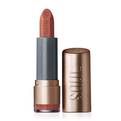 Batom Soul Kiss Me Efeito Matte Nude Autoral 3,7g em Oferta na Shopee