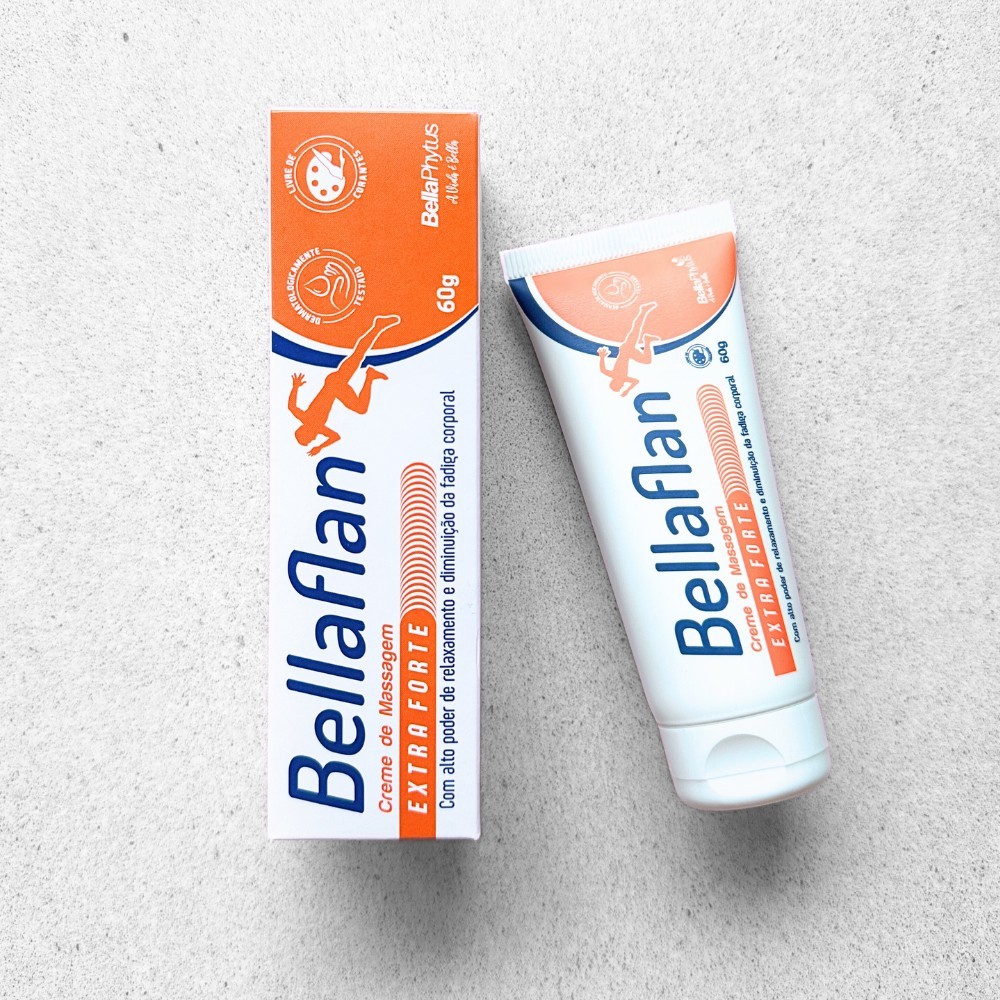 Bellaflan Creme de Massagem Extra Forte 60g - BellaPhytus