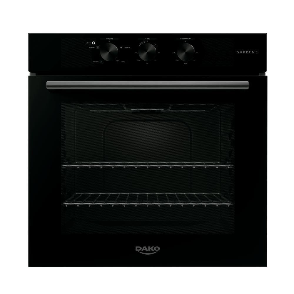 Forno De Embutir Elétrico Dako Supreme 80L Analógico Preto 220V em Oferta na Shopee