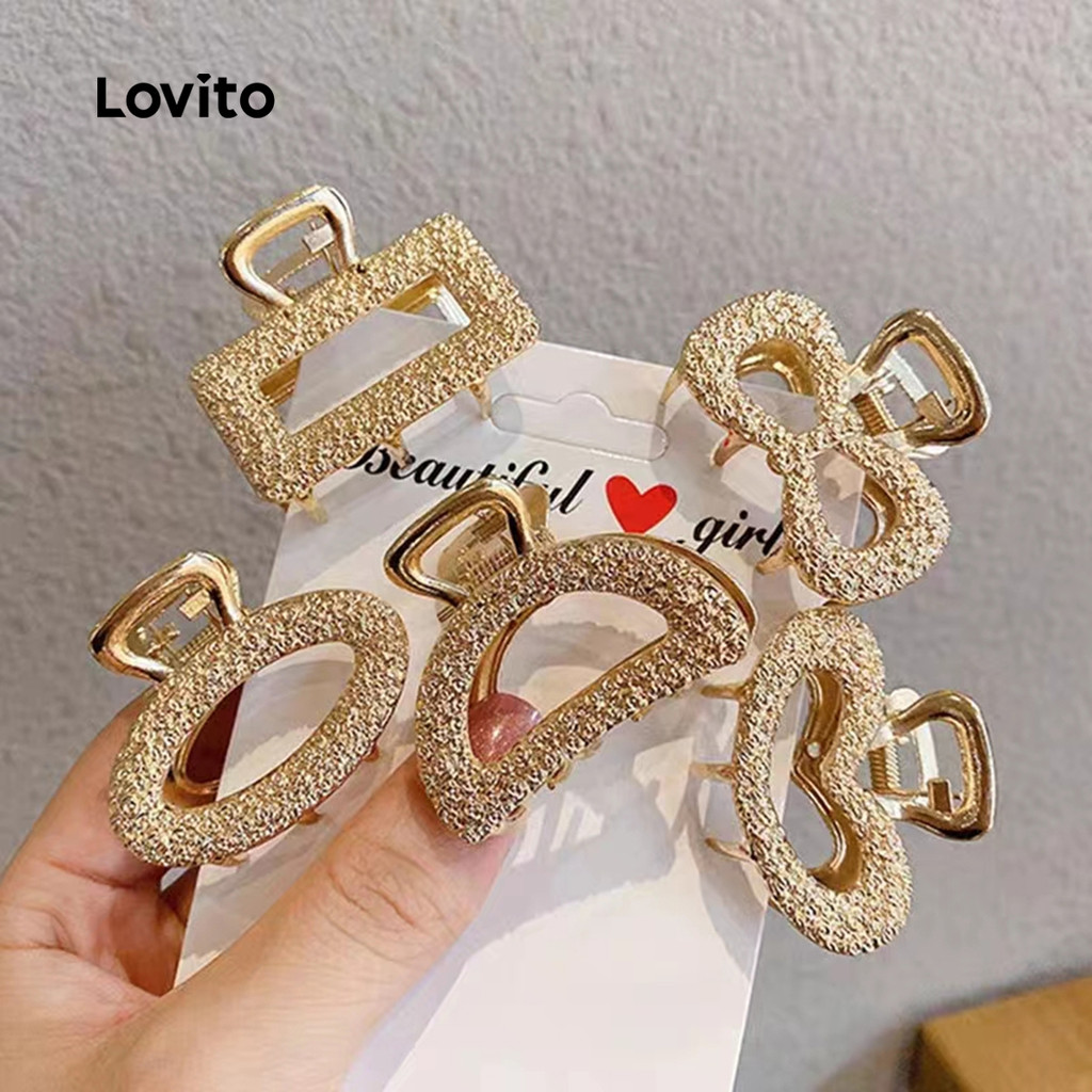 Lovito Presilha de Cabelo de dopamina LCS20A445 em Oferta na Shopee