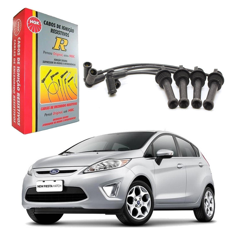 Cabo De Vela Ngk New Fiesta Mexicano 1.6 2011 A 2013 em Oferta na Shopee