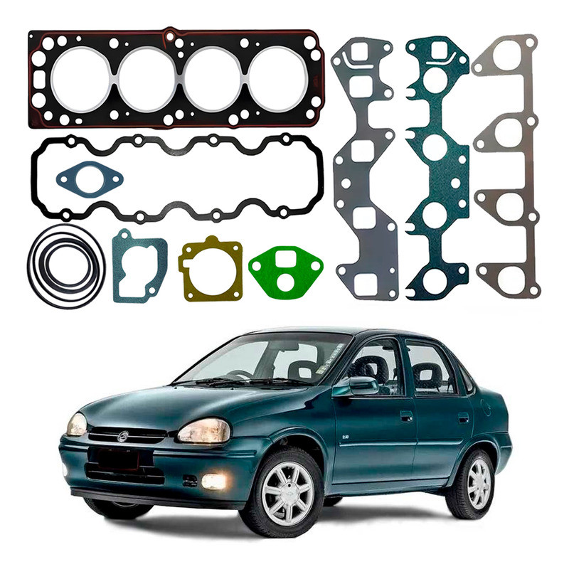 Jogo Junta Cabeçote Sabo Corsa Sedan 1.6 8v 1996 A 2002 em Oferta na Shopee