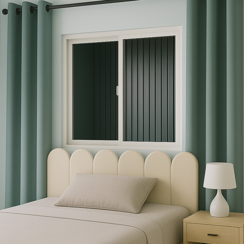 Kit 10 Cabeceira de Cama Casal Estofada  Autoadesivas 45x20cm NUVEM em Oferta na Shopee